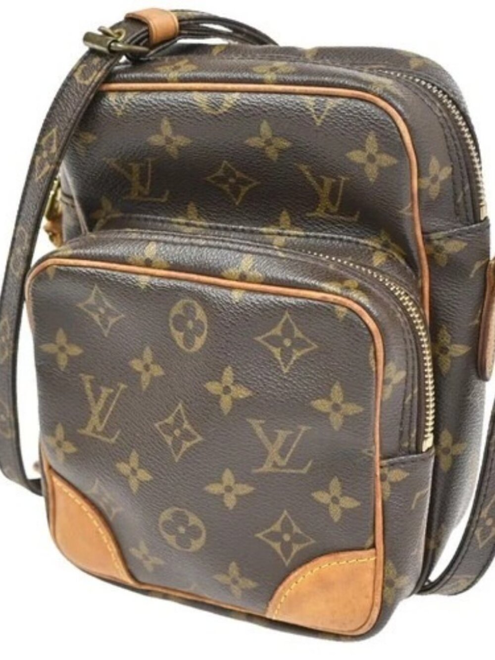LOUIS VUITTON Amazon Crossbody Shoulder Bag Monogram Leather BN M45236 89CA705